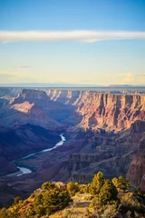 Tableaux ronds sur plexiglas Canyon Picturesque landscapes of the Grand Canyon, Arizona, USA