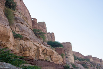 Fototapeta na wymiar Mehrangarh fort Jodhpur India 