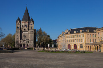 Naklejka premium Temple Neuf - Metz - Moselle