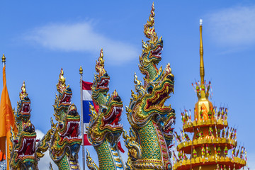 Fototapeta na wymiar buddhist festival in Trang, Thailand