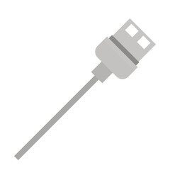 Cable icon. Device connection technology and equipment theme. Isolated design. Vector illustration