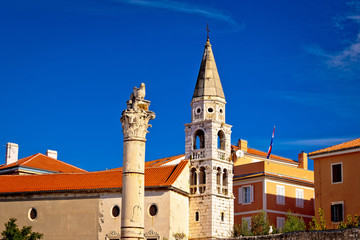 Fototapeta premium Historic roman landmarks of Zadar
