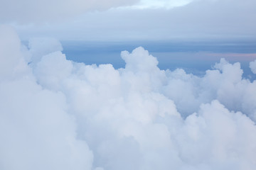 Nubes. Cielo.