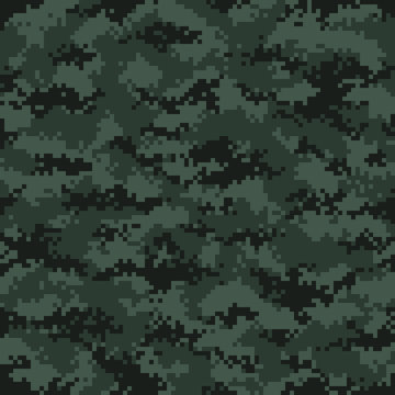 Modern fashion vector trendy camo pattern