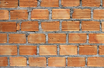 Red Brick Wall Background Texture