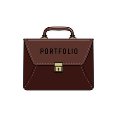 briefcase portfolio icon