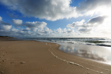 Sylt Day is ending with impressive Sunset/ Germany