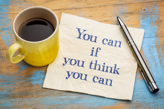 You can if - inspirational phrase