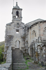 Fototapeta na wymiar Monastery of Caaveiro, Fragas del Eume