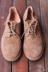 Wedding details. Groom accessories. Shoes, Belt and T-shirt