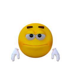 One yellow smiley. Stay