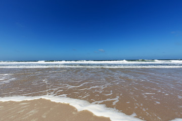 Waves approaching Sylt Beach / Germany
