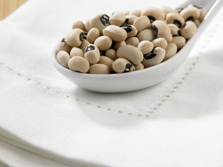 Seeds of black eye beans