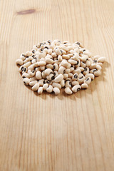 Seeds of black eye beans