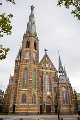 Obraz premium Eindhoven, the Netherlands - 15.09.2015: The Sacred Heart Church