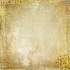 Vintage Grunge Textur - time goes by