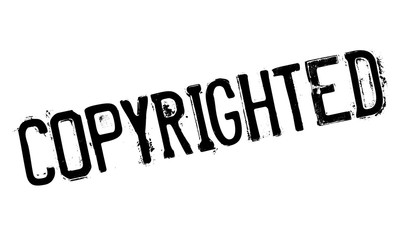 Copyrighted stamp. Grunge design with dust scratches. Effects can be easily removed for a clean, crisp look. Color is easily changed. rubber grunge