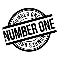 Number one stamp. Grunge design with dust scratches. Effects can be easily removed for a clean, crisp look. Color is easily changed.