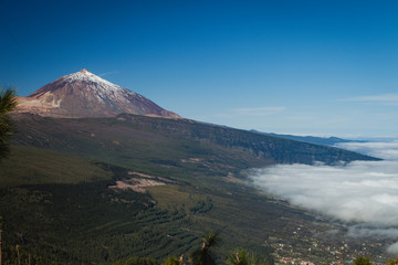 Naklejka premium Teide volcano mountain