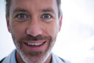 Portrait of male doctor