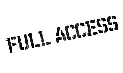 Full Access rubber stamp