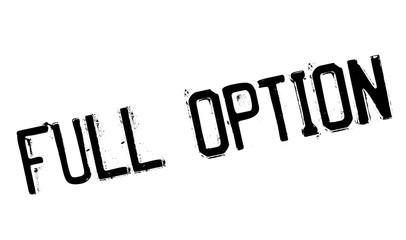 Full Option rubber stamp