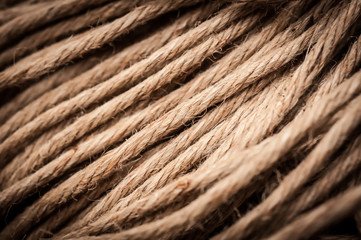 Thick strong rope sold in the open market. Can use for background