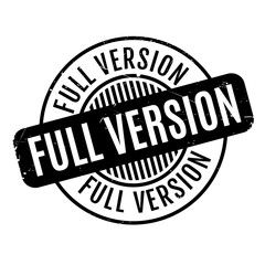 Full Version rubber stamp