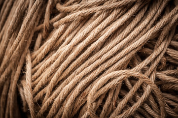 Thick strong rope sold in the open market. Can use for background