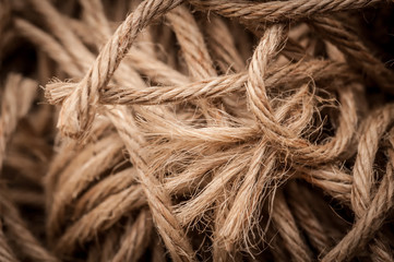 Thick strong rope sold in the open market. Can use for background
