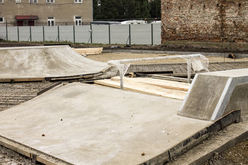 Construction of a new skatepark