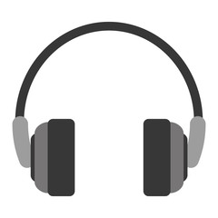single headphones icon image vector illustration design 