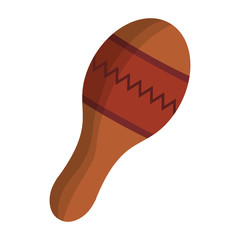 simple maracas icon image vector illustration design 