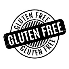 Gluten Free rubber stamp