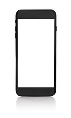 Modern martphone isolated.