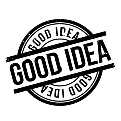 Fototapeta premium Good Idea rubber stamp