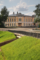 Obraz premium View of Ustyuzhna. Vologda oblast. Russia