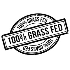 100 percent grass fed rubber stamp. Grunge design with dust scratches. Effects can be easily removed for a clean, crisp look. Color is easily changed.