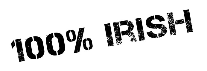 100 percent irish rubber stamp. Grunge design with dust scratches. Effects can be easily removed for a clean, crisp look. Color is easily changed.