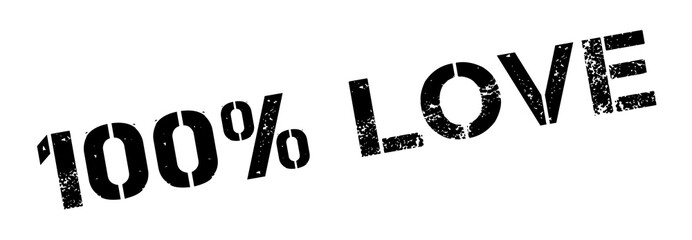 100 percent love rubber stamp. Grunge design with dust scratches. Effects can be easily removed for a clean, crisp look. Color is easily changed.