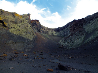 Obraz premium Volcano Geopark, Lanzarote (Spain)