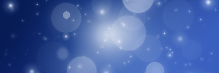 Blue Winter Background
