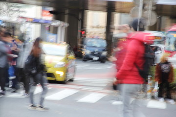 Shibuya crossing, Tokyo 
