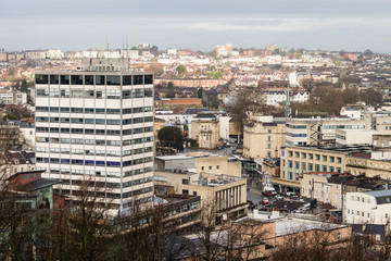 View Over Bristol With Clifton Heights