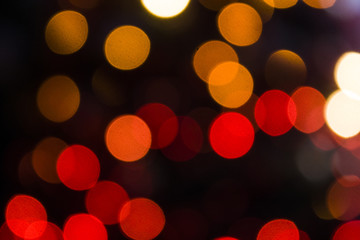 defocused bokeh lights circles background