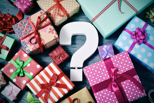 Gifts And Question Mark