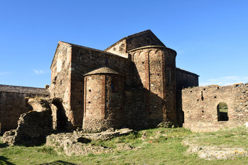 Old romanesque monastery (late eighth century) Sant Quirze de Co