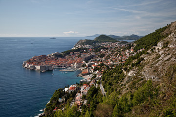 Fototapeta na wymiar Blick auf Dubrovnik