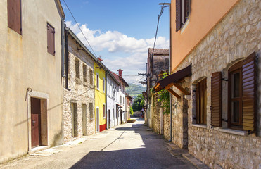 Street in Trebinje. Bosnia and Herzegovina
