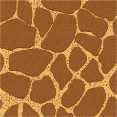 Fototapeta premium giraffe animal print pattern image vector illustration design 
